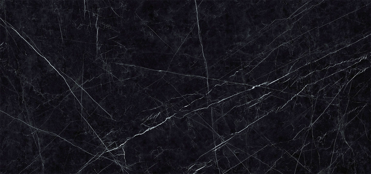 Plans de Cuisine Effet Marbre dark marquina