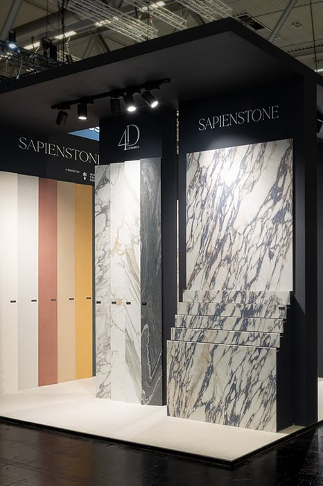 Les surfaces céramiques de Sapienstone arrivent à Interzum 2025
